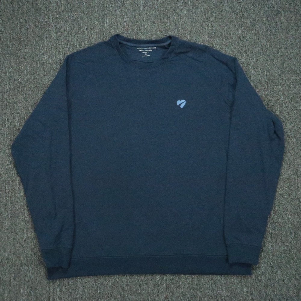 Holderness Bourne Pullover Mens XL‎ Blue The Kennedy Sweater Crew Golf Jumper